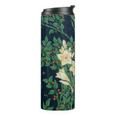 Walter Crane White Lily-Blue Back Thermosbecher (Nach links gedreht)