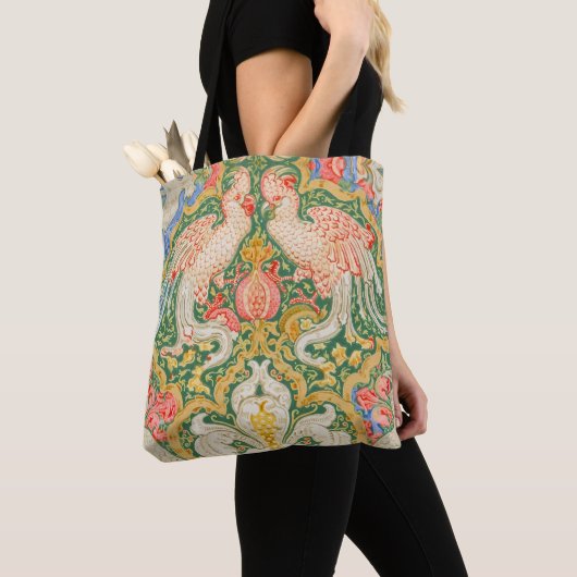 Walter Cranes Cockatoo Garden Tasche (Von Nahem)