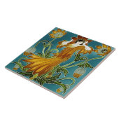 Walter Cranes Flora Art Nouveau Fliese (Seite)