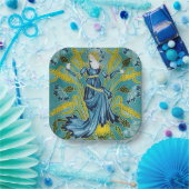 Walter Cranes Flora Art Nouveau Pappteller (Party)