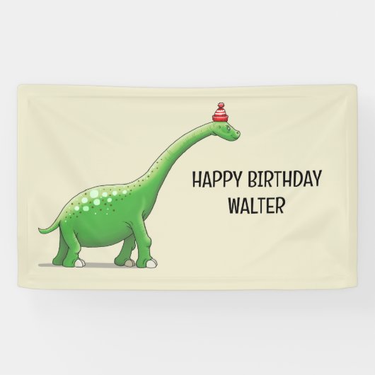 Walter der Dinosaurier Banner (Horizontal)