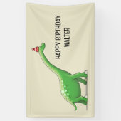 Walter der Dinosaurier Banner (Vertikal)