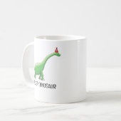 Walter der Dinosaurier Kaffeetasse (Vorderseite Links)