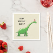 Walter der Dinosaurier Serviette (Beispiel)