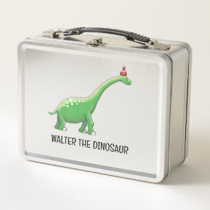 Walter der Langhalsdinosaurier Metall Brotdose