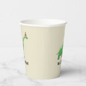Walter die Dinosaurier Paper Cups Pappbecher (Rechts)