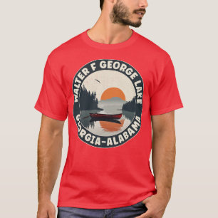 Walter F George Lake GeorgiaAlabama TShirt