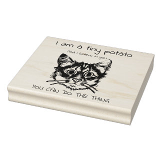 Walter glaubt an dich gummistempel