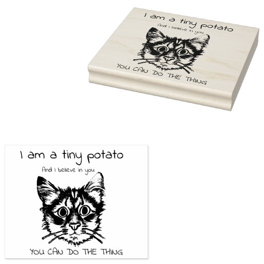 Walter glaubt an dich gummistempel (Stempel)