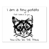 Walter glaubt an dich gummistempel (Prägung)