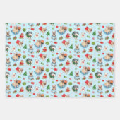 Walter Good Boy Holiday Wrapping Paper Geschenkpapier Set (Vorderseite)