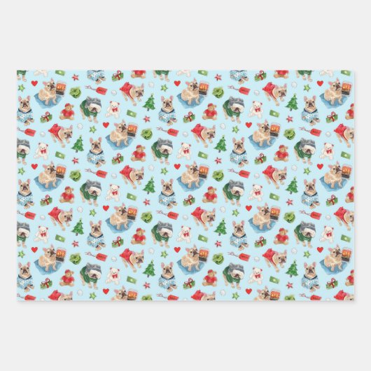 Walter Good Boy Holiday Wrapping Paper Geschenkpapier Set (Vorderseite)