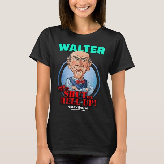 Walter Green Bay WI 2023 T-Shirt (Vorderseite)
