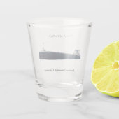 Walter J. McCarthy Jr. schuss Glas (Rückseite)