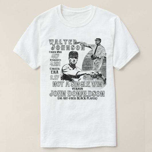 Walter-Johnson-T-Shirt T-Shirt (Design vorne)