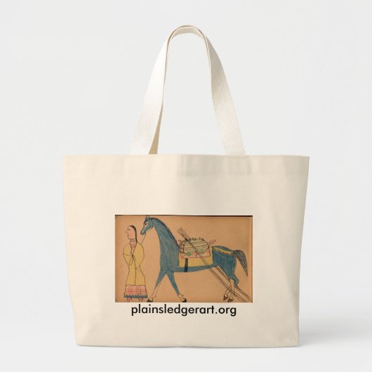 Walter-Knochen-Shirt: Alte Weise des Reisens Jumbo Stoffbeutel (Vorne)