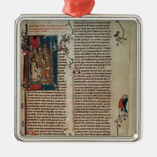 Walter Map, der hinunter eine Geschichte der Silbernes Ornament (Vorne)