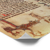 Walter Map über die Geschichte der Abenteuer Poster (Ecke)