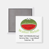 Walter Melon Magnet (Vorderseite/Rückseite)