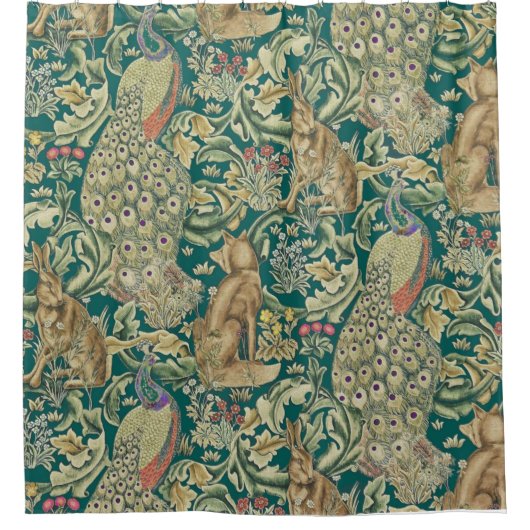 Walter Morris "Forest" Duschvorhang (Vorderseite)