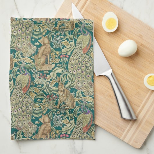 Walter Morris "Forest" Geschirrtuch (Viertel Falte)