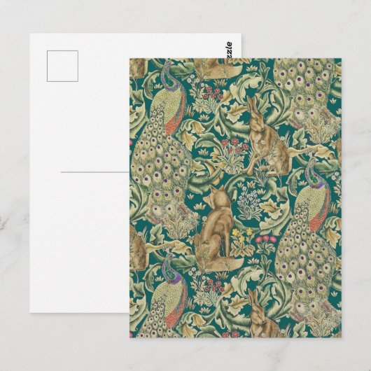 Walter Morris "Forest" Postkarte (Vorne/Hinten)