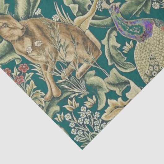 Walter Morris "Forest" Tissue Paper Seidenpapier (Detail)