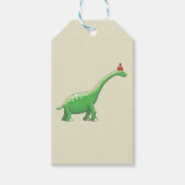 Walter the Dinosaur Geschenkanhänger (Vorderseite)