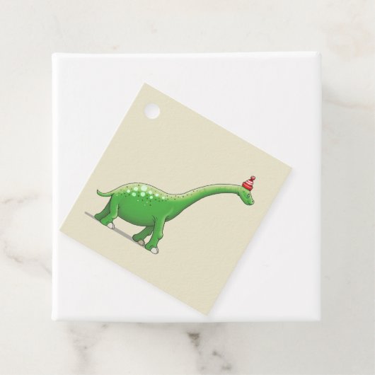Walter the Dinosaur Geschenkanhänger (Beispiel)