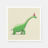 Walter the Dinosaur Serviette (Vorderseite)