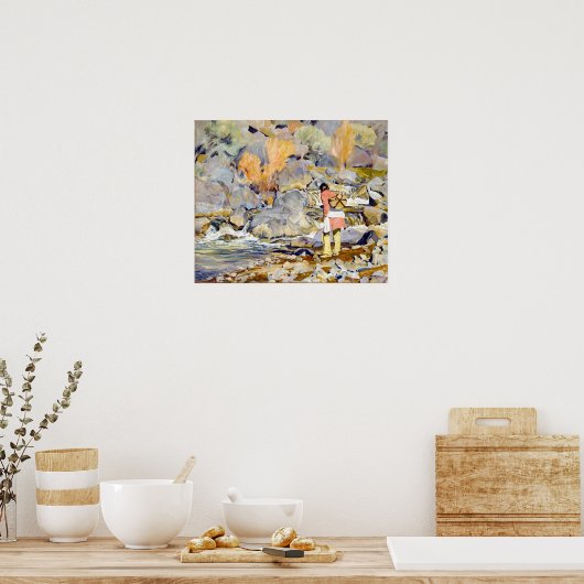 Walter Ufer nach ihnen Poster (Küche)