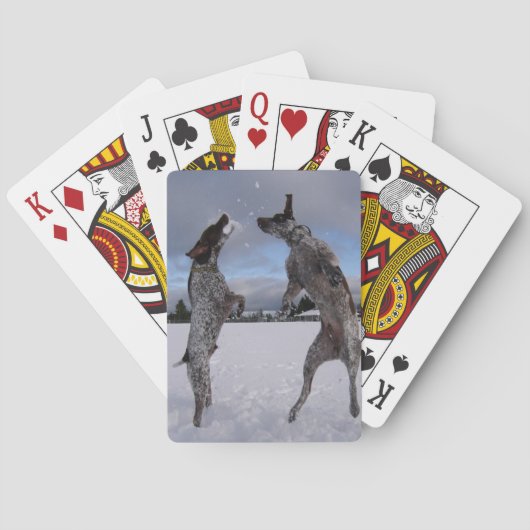 Walter und Luther oben, herauf und weg Spielkarten (Rückseite)