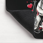 Walter Valentinstag Hundebesitzer Valentin Mousepad (Ecke)