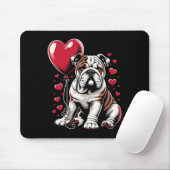 Walter Valentinstag Hundebesitzer Valentin Mousepad (Mit Mouse)