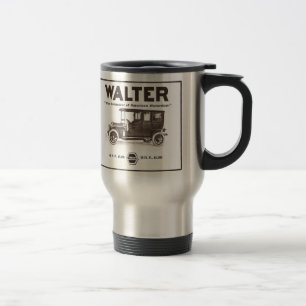 Walter Vintage-Werbung 1907 Reisebecher