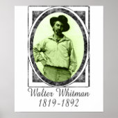 Walter Whitman Poster (Vorne)