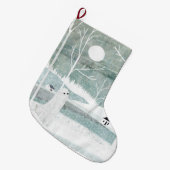 Walter Winter Großer Weihnachtsstrumpf (Vorderansicht (hängend))