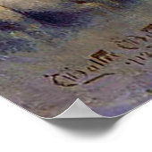 Walter Withers The Drover 1912 Australian Art Poster (Ecke)