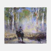 Walter Withers The Drover 1912 australischer Künst