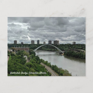 Walterdale Bridge Postkarte