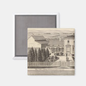 Walters, Crowell Residenzen, Bauernhof Magnet (Vorderseite/Rückseite)