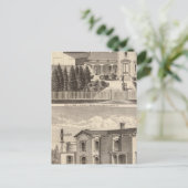 Walters, Crowell Residenzen, Bauernhof Postkarte (Stehend Vorderseite)