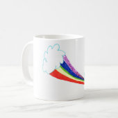 Walters Regenbogen-Katze Kaffeetasse (Vorderseite Links)