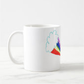 Walters Regenbogen-Katze Kaffeetasse (Links)