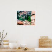 Walters Wiggles Zion National Park Utah Poster (Küche)