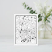Waltham Karte (Stehend Vorderseite)
