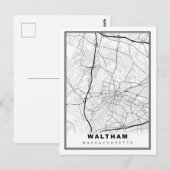 Waltham Karte (Vorne/Hinten)