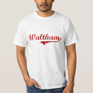 Waltham Massachusetts klassischer Entwurf T-Shirt