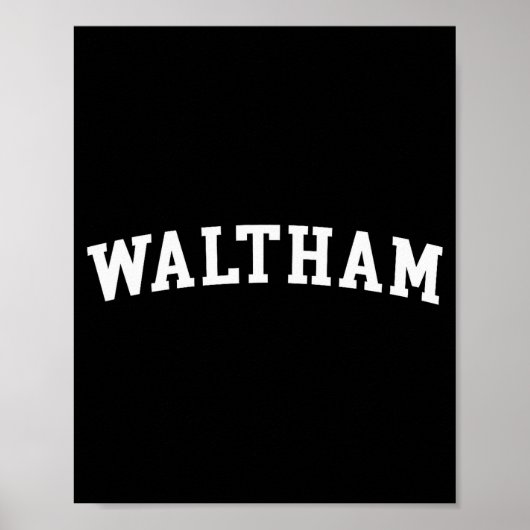 Waltham  poster (Vorne)