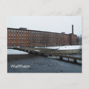 Waltham Postkarte